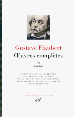 Couverture des oeuvres complètes de Gustave Flaubert