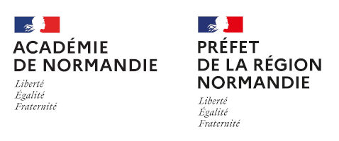 Logo de l'Académie et de la Préfecture de Normandie